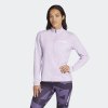 Dámské tričko s dlouhým rukávem adidas W MT HALFZ LS T - foto 1