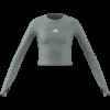 Dívčí tričko s dlouhým rukávem adidas JG TF CROP LS - foto 6