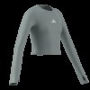 Dívčí tričko s dlouhým rukávem adidas JG TF CROP LS - foto 7