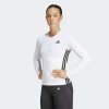 Dámské tričko s dlouhým rukávem adidas WE 3S LS - foto 2
