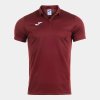 Pánské polo tričko JOMA HOBBY POLO SHIRT BURGUNDY S/S - foto 0