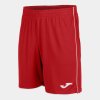 Pánské šortky JOMA LIGA SHORTS RED-WHITE - foto 0