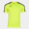 Pánské tričko JOMA FLUORESCENT YELLOW-BLACK ACADEMY T-SHIRT M/C - foto 0