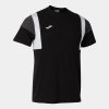Pánské tričko JOMA CONFORT III SHORT SLEEVE T-SHIRT BLACK - foto 0