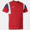 Pánské tričko JOMA CONFORT III SHORT SLEEVE T-SHIRT RED - foto 0