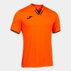 Pánský dres JOMA TOLETUM IV SHORT SLEEVE T-SHIRT ORANGE BLACK - foto 0