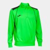 Pánská mikina JOMA CHAMPIONSHIP VII SWEATSHIRT FLUOR GREEN BLACK - foto 0