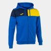 Pánská mikina JOMA CREW V ZIP-UP HOODIE ROYAL YELLOW - foto 0