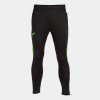 Pánské tepláky JOMA CHAMPIONSHIP VII LONG PANTS BLACK FLUOR GREEN - foto 0