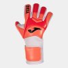 Dětské brankářské rukavice JOMA HUNTER JR GOALKEEPER GLOVES CORAL WHITE - foto 0