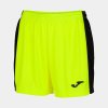 Dámské šortky JOMA YELLOW FLUORO-BLACK MAXI SHORTS - foto 0