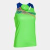 Dámské tričko JOMA ELITE X TANK TOP FLUOR GREEN ROYAL - foto 0