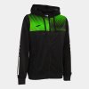 Dámská mikina JOMA ECO SUPERNOVA ZIP-UP HOODIE BLACK FLUOR GREEN - foto 0