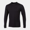 Pánská mikina JOMA EXPLORER LONG SLEEVE T-SHIRT BLACK - foto 0