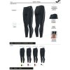 Dámské legíny JOMA COMBI TORNEO LONG TIGHTS BLACK FLUOR GREEN - foto 4