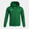 Pánská mikina JOMA OLIMPIADA ZIP-UP HOODIE GREEN - foto 0
