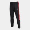 Pánské tepláky JOMA OLIMPIADA LONG PANTS BLACK RED - foto 0