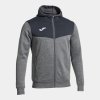 Pánská mikina JOMA CAMPUS STREET ZIP-UP HOODIE MELANGE GREY - foto 0