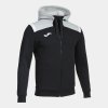 Pánská mikina JOMA TOLEDO  ZIP-UP HOODIE BLACK - foto 0
