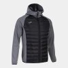 Pánské šortky JOMA BERNA III SOFT SHELL MELANGE GREY BLACK - foto 0