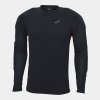 Pánské tričko s dlouhým rukávem JOMA T-SHIRT GOALKEEPER PROTECTION BLACK L/S - foto 0