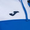 Pánská mikina JOMA CREW V ZIP-UP HOODIE ROYAL NAVY WHITE - foto 2