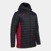 Pánská zimní bunda JOMA URBAN V ANORAK BLACK RED - foto 0