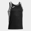 Pánské tílko JOMA ELITE XI TANK TOP BLACK WHITE - foto 0