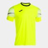 Pánské tričko JOMA ELITE XI SHORT SLEEVE T-SHIRT FLUOR YELLOW BLACK - foto 0