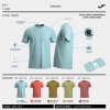 Pánské tričko JOMA R-NIGHT ICONIC SHORT SLEEVE T-SHIRT CORAL - foto 4