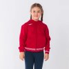 Pánská mikina JOMA CAMPUS III HOODED JACKET RED - foto 1