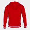 Pánská mikina JOMA CAMPUS III HOODED JACKET RED - foto 6
