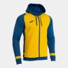 Pánská mikina JOMA PHOENIX III ZIP-UP HOODIE YELLOW ROYAL BLUE - foto 0