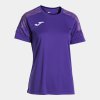 Dámské tričko JOMA CHAMPIONSHIP VIII SHORT SLEEVE T-SHIRT VIOLET - foto 0