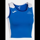 Dámské tílko JOMA RECORD II TOP ROYAL WHITE