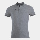 Pánské polo tričko JOMA S/S POLO SHIRT BALI II GREY