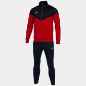 Pánská souprava JOMA OXFORD TRACKSUIT RED BLACK