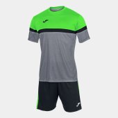 Pánská souprava JOMA DANUBIO SET MELANGE GREY FLUOR GREEN