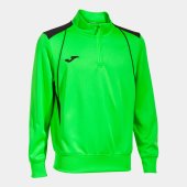 Pánská mikina JOMA CHAMPIONSHIP VII SWEATSHIRT FLUOR GREEN BLACK
