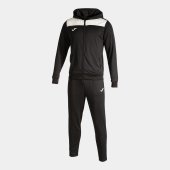 Pánská souprava JOMA PHOENIX II TRACKSUIT BLACK WHITE