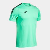 Pánské tričko JOMA ECO ESSENTIAL SHORT SLEEVE T-SHIRT GREEN BLACK
