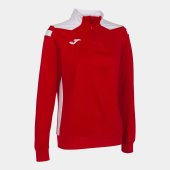 Dámská mikina JOMA CHAMPIONSHIP VI SWEATSHIRT RED WHITE