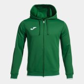 Pánská mikina JOMA OLIMPIADA ZIP-UP HOODIE GREEN