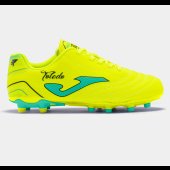 Chlapecké kopačky lisovky JOMA TOLEDO JR 2411 LEMON FLUOR TURQUOISE FIRM GROUND