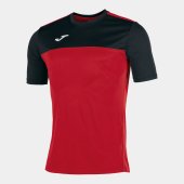 Pánské tričko JOMA S/S T-SHIRT WINNER RED-BLACK