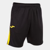 Pánské šortky JOMA CHAMPIONSHIP VII BERMUDA BLACK YELLOW