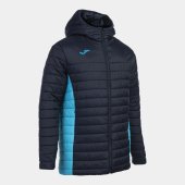 Pánská zimní bunda JOMA URBAN V ANORAK NAVY FLUOR TURQUOISE