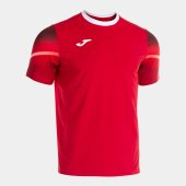 Pánské tričko JOMA ELITE XI SHORT SLEEVE T-SHIRT RED WHITE