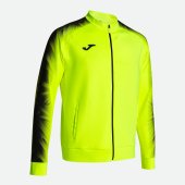 Pánská mikina JOMA ELITE XI FULL ZIP SWEATSHIRT FLUOR YELLOW BLACK