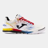 Pánské sálové kopačky JOMA TOP FLEX REBOUND 2476 WHITE RED INDOOR